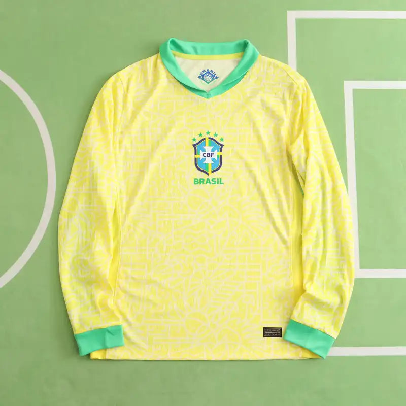 2024 season Brazil home Long sleeve Player version