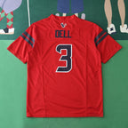 2425 Houston Texans red 3th generation 3#DELL