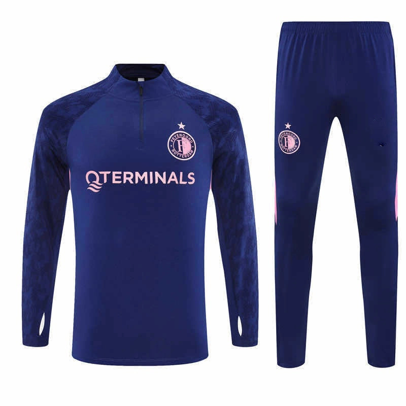 2526 season Feyenoord Half zip training suit set