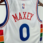 NBA Philadelphia 76ers 0#MAXEY