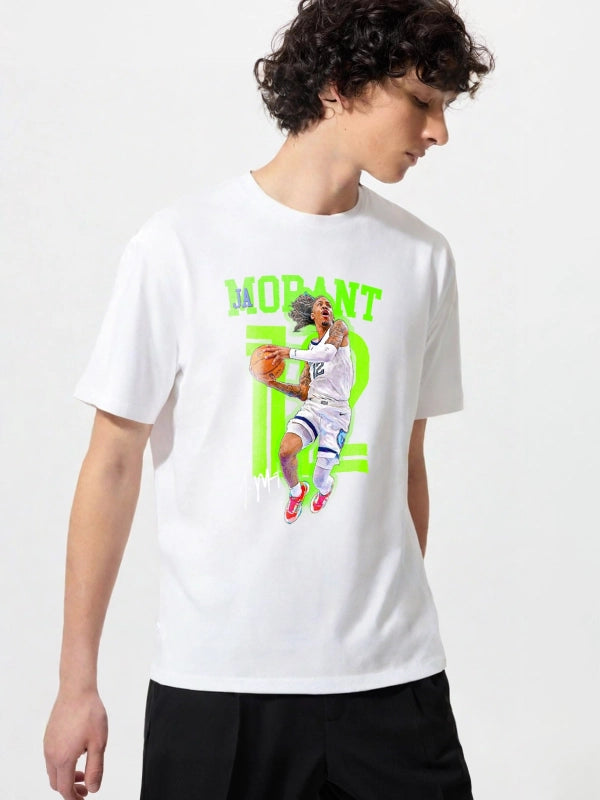 JA MORANT Vintage t-shirt   2505B033