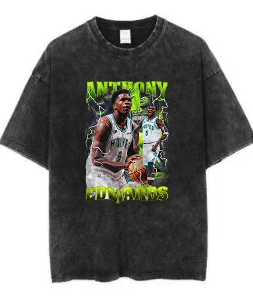 ANTHONY EDWARDS Vintage t-shirt 2505C013