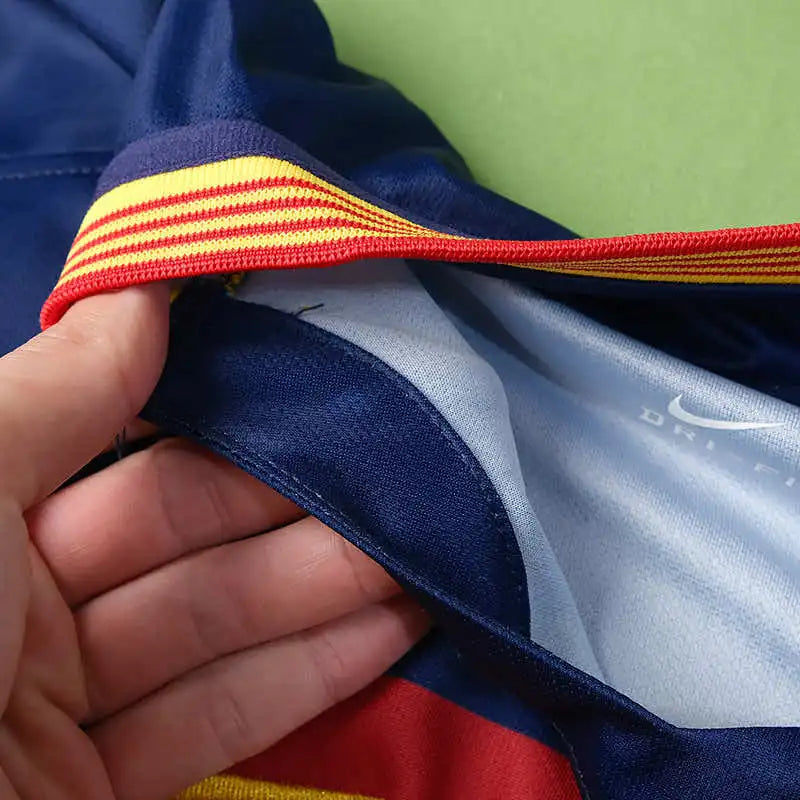 15-16 season Barcelona home retro Fan version