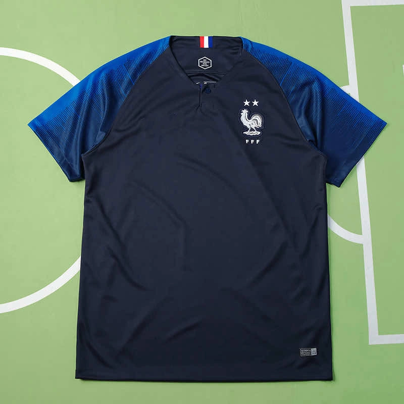 18 season France home retro Fan version