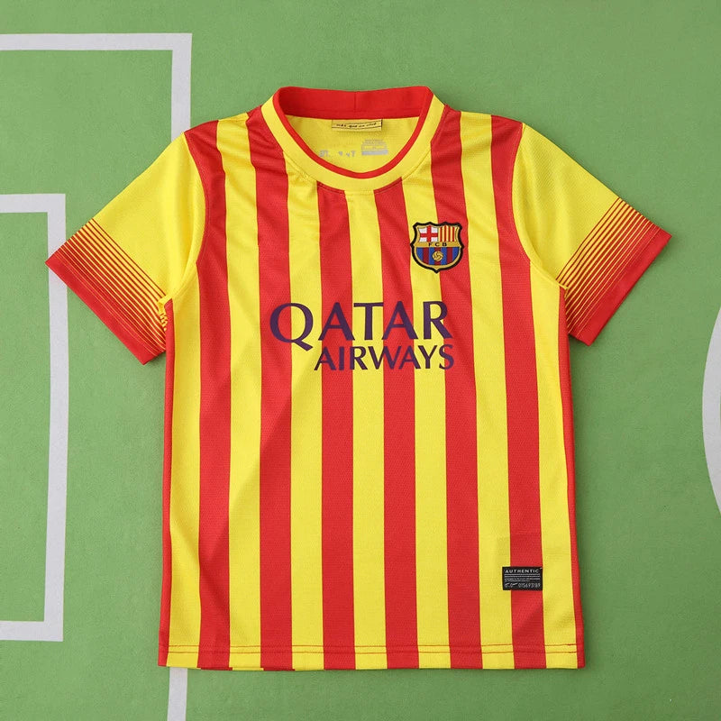 1314 season FC Barcelona / Barça away Kids kit