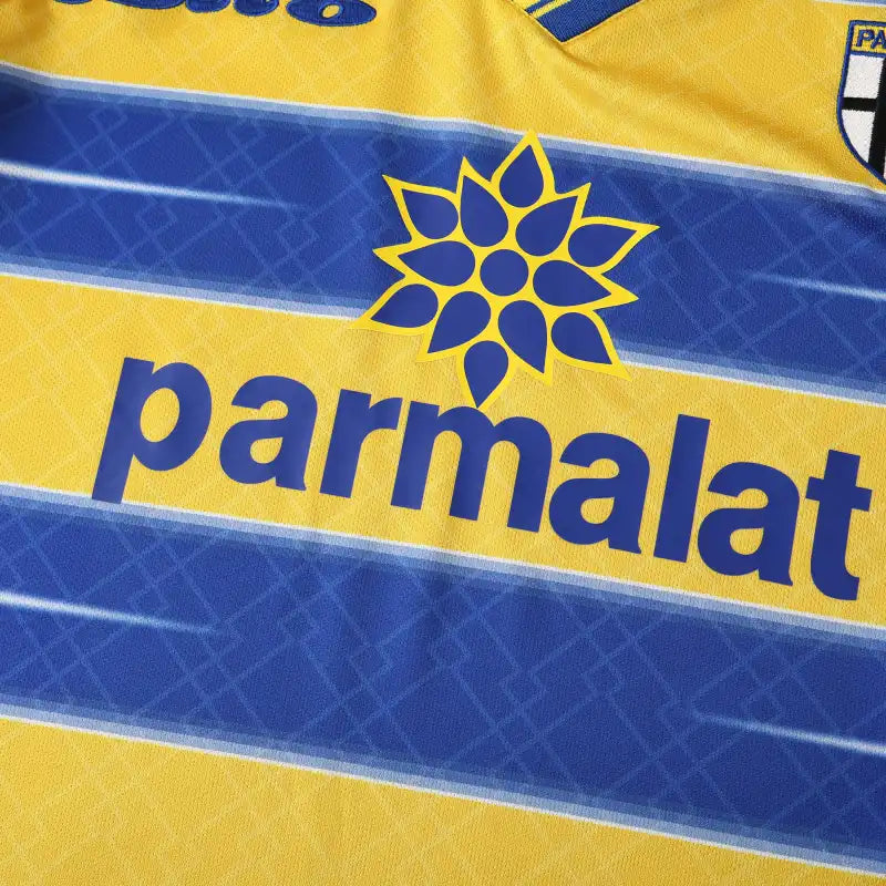 9899 season Parma Calcio 1913 home retro Fan version