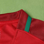 16 season Portugal home retro Long sleeve Fan version
