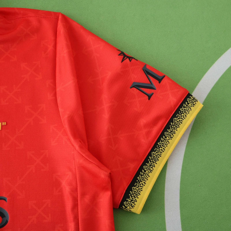 2425 season A.C. Milan x OFF-WHITE Fan version