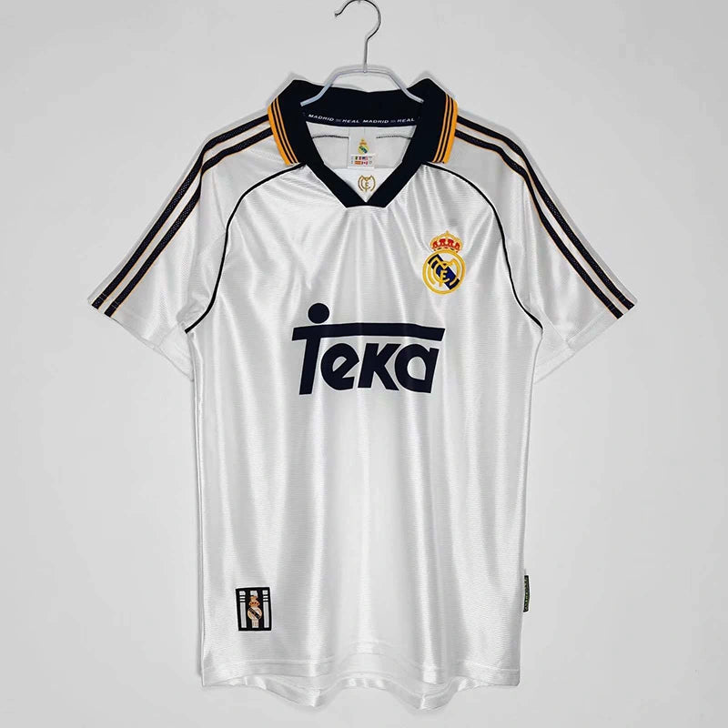 9800 season Real Madrid home retro Fan version