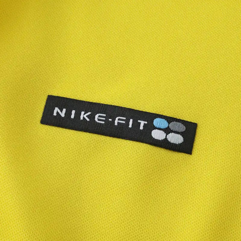 1998 retro Brazil home Long sleeved retro Fan version