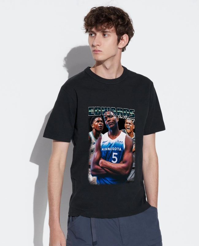 ANTHONY EDWARDS Vintage t-shirt 2505C015