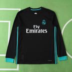 17-18 season Real Madrid away Long sleeve retro Fan version