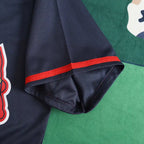 MLB atlanta braves navy blue13NO