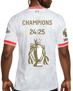 Liverpool FC Champion Jersey +Golden champion logo Fan Version