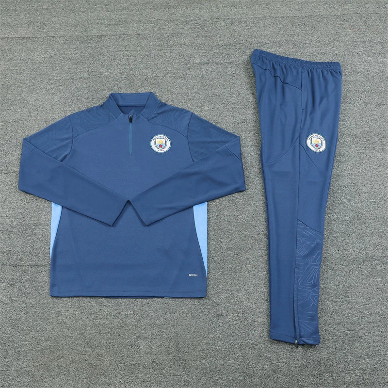 2425 Manchester City F.C. navy blue Training suit set