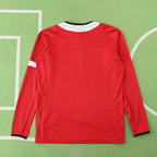 0405 season Manchester United F.C. home Long sleeved retro Fan version