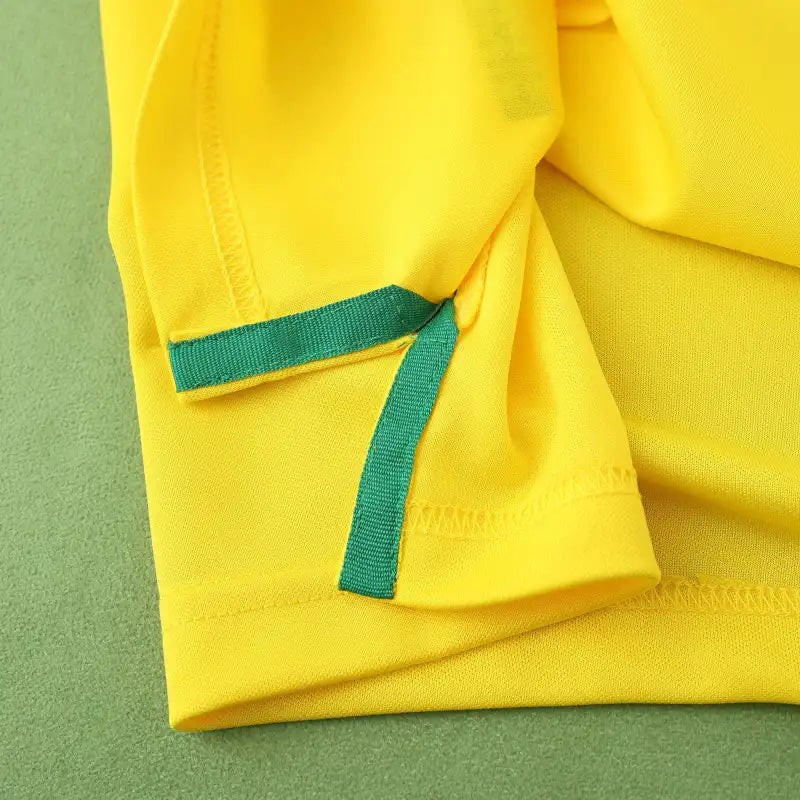 1998 season Brazil home Long sleeved retro Fan version