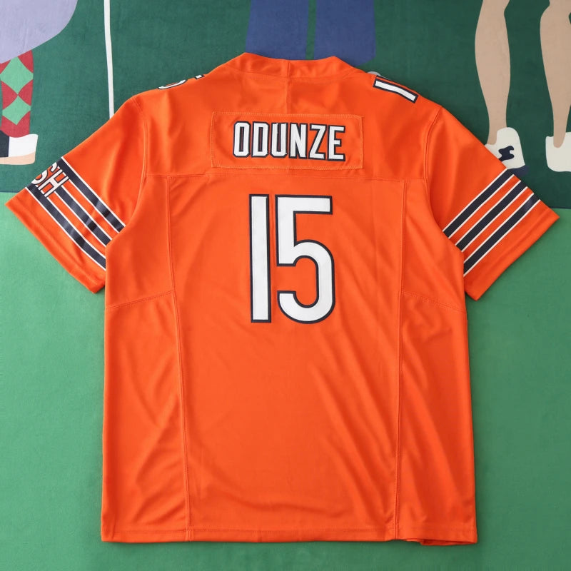 2425  Chicago Bears orange 3th generation 15#ODUNZE