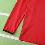 0405 season Manchester United F.C. home Long sleeved retro Fan version