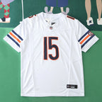 2425  Chicago Bears white 3th generation 15#ODUNZE