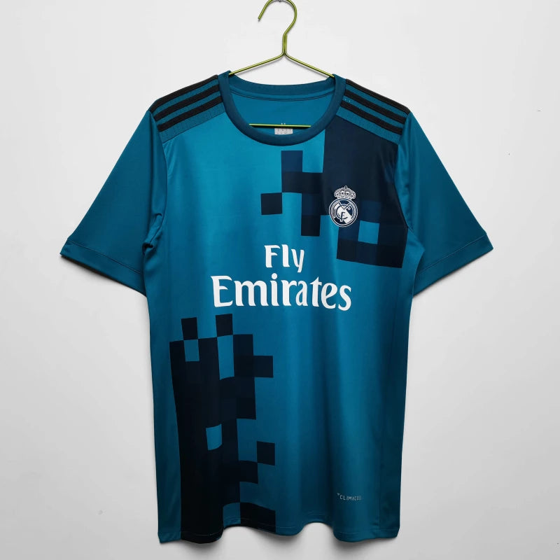 1718 season Real Madrid third retro Fan version