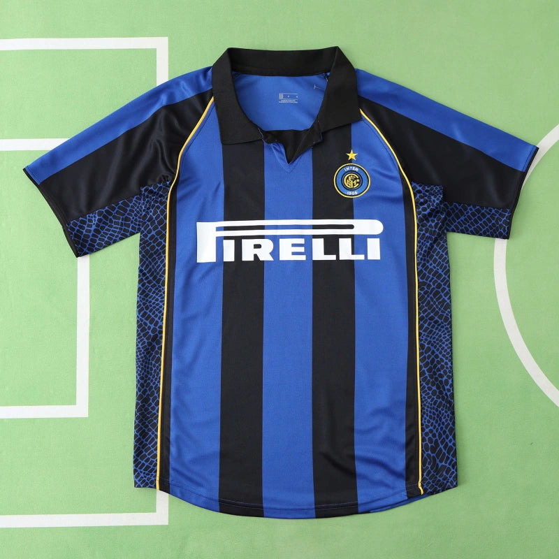 01-02 season Inter Milan home retro Fan version