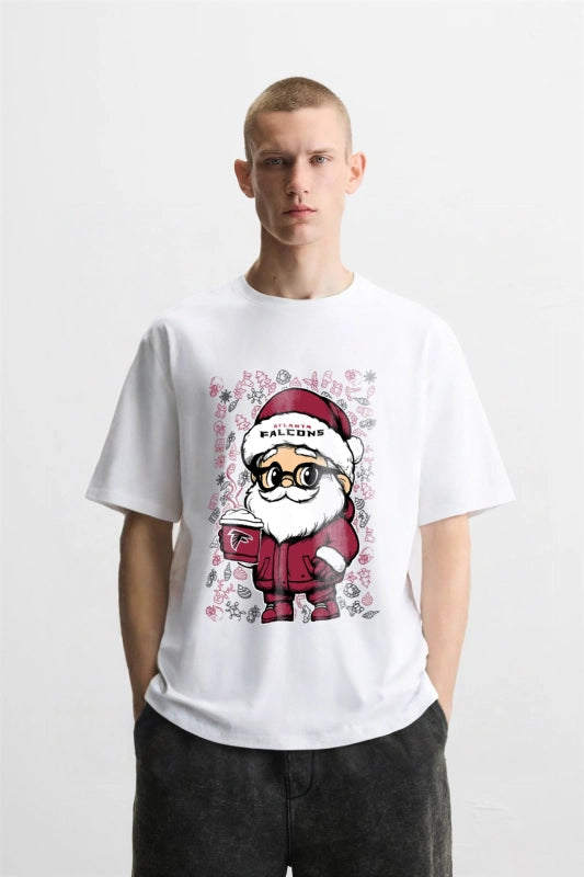 ATLANTA FALCON santa Vintage t-shirt 2506A088