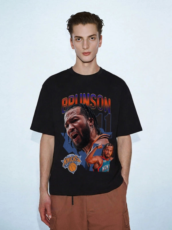 JALEN BRUNSON Vintage t-shirt 2505D032