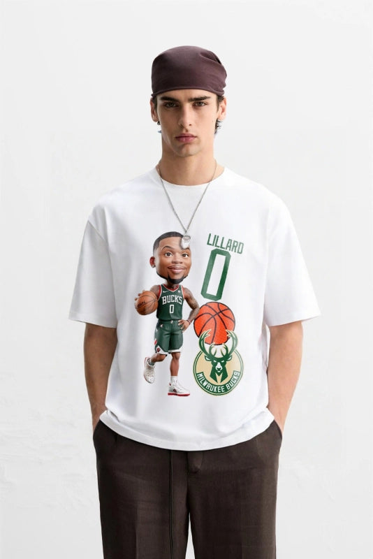 lillard Vintage t-shirt   2505B164