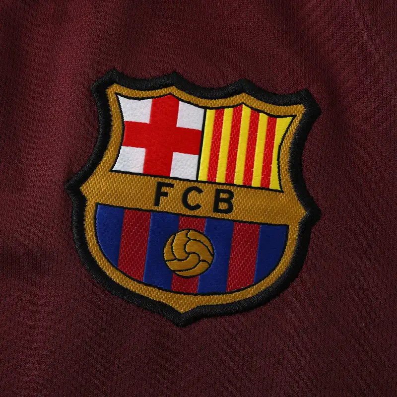 17-18 season Barcelona third retro Fan version