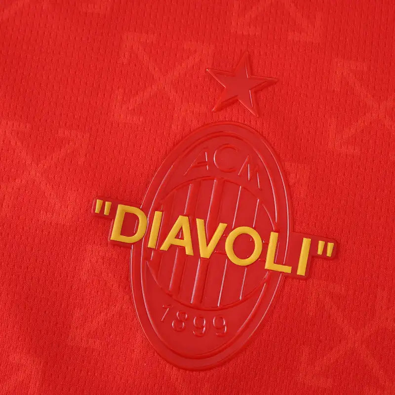 2425 season A.C. Milan x OFF-WHITE Fan version