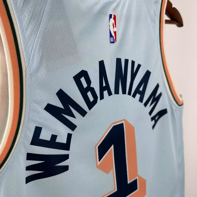 NBA San Antonio Spurs 1#WEMBANYAMA
