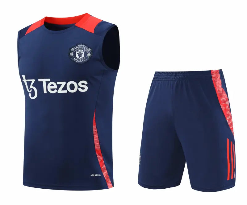 2425 Manchester United F.C. Training clothes suit vest Fan version