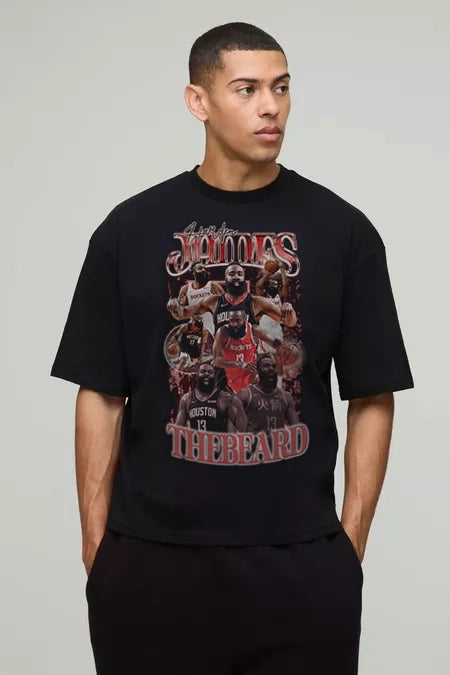 James Edward Harden Jr Vintage t-shirt 2504C0054
