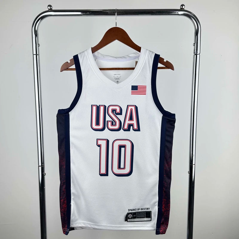 2024 USA national team white 10 Tatum