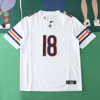 2425  Chicago Bears white 3th generation 18#WILLIAMS
