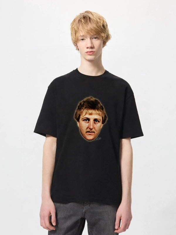 HALFTONE  LARRY  BIRD Vintage t-shirt 2505C059