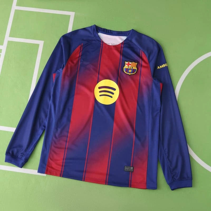 2526 season FC Barcelona / Barça home Long sleeved Fan version