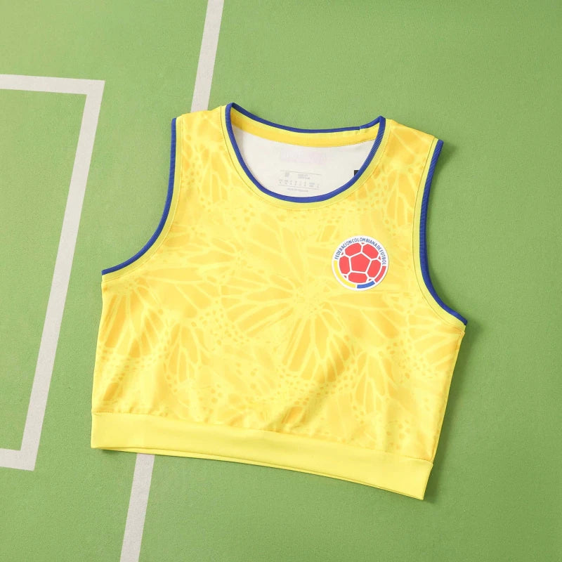 2026 FIFA World Cup Colombia Cropped Jersey vest