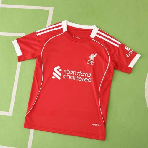 2526 season Liverpool F.C. home Kids kit