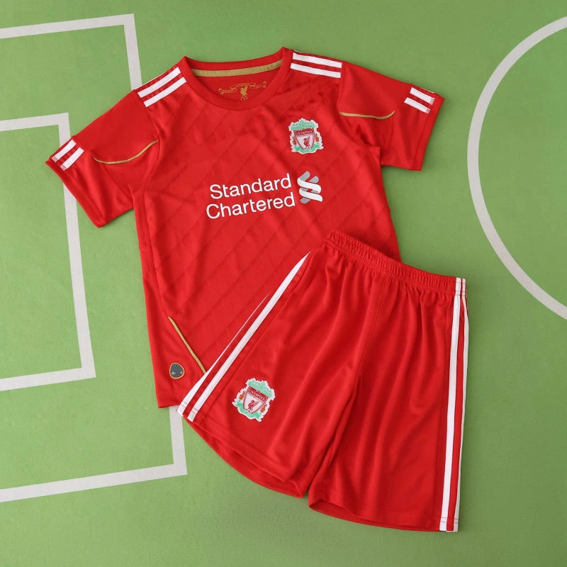 2010 season Liverpool F.C. home retro Kids kit