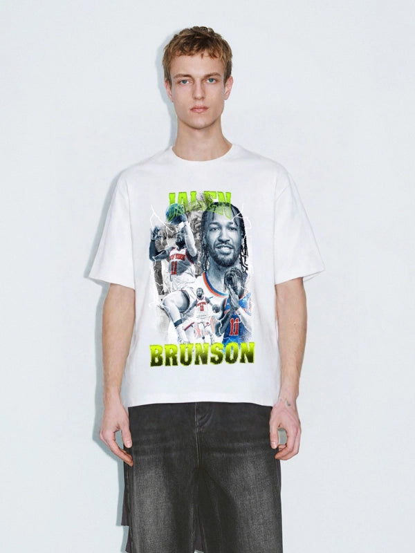 JALEN BRUNSON Vintage t-shirt 2505D036