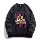cm punk Vintage t-shirt  2506B090