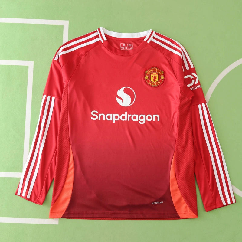 2425 season Manchester United F.C. home Long sleeved Fan version
