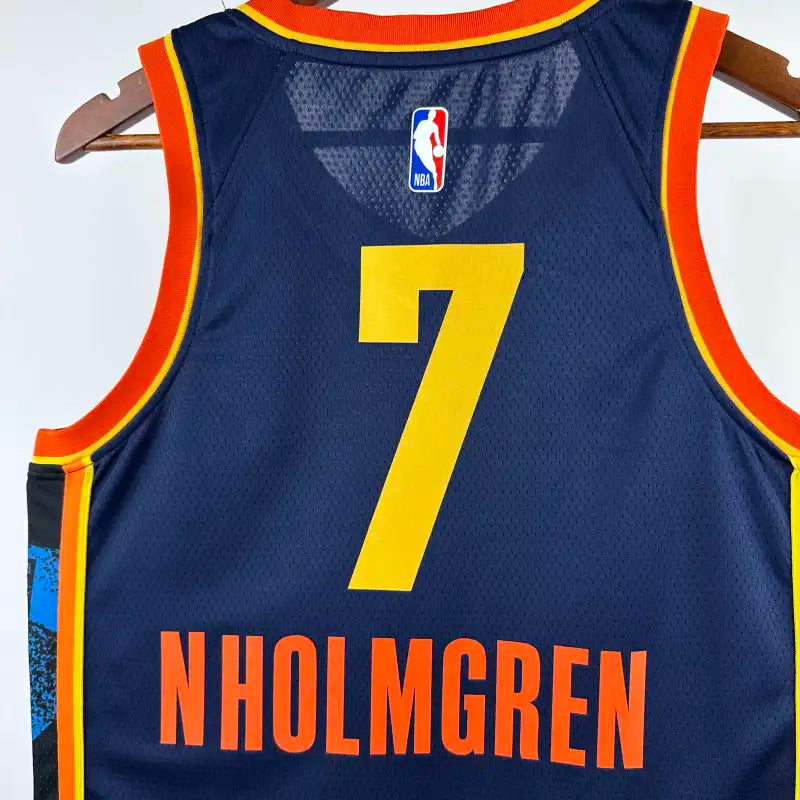 NBA Oklahoma City Thunder 7#NHOLMGREN