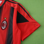 0405 A.C. Milan home retro Kids kit