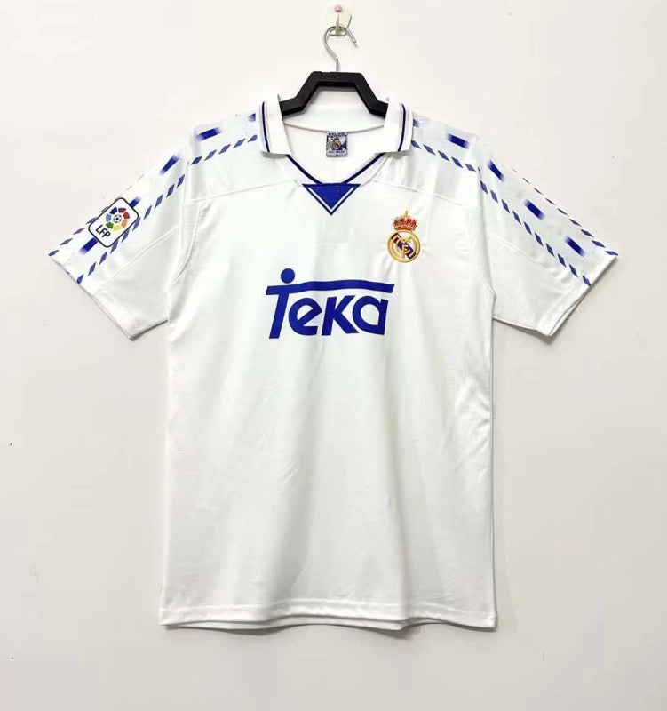 9697 season Real Madrid Home retro Fan version