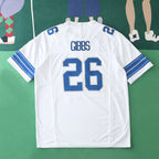 2425 Detroit Lions white 3th generation 26#GIBBS