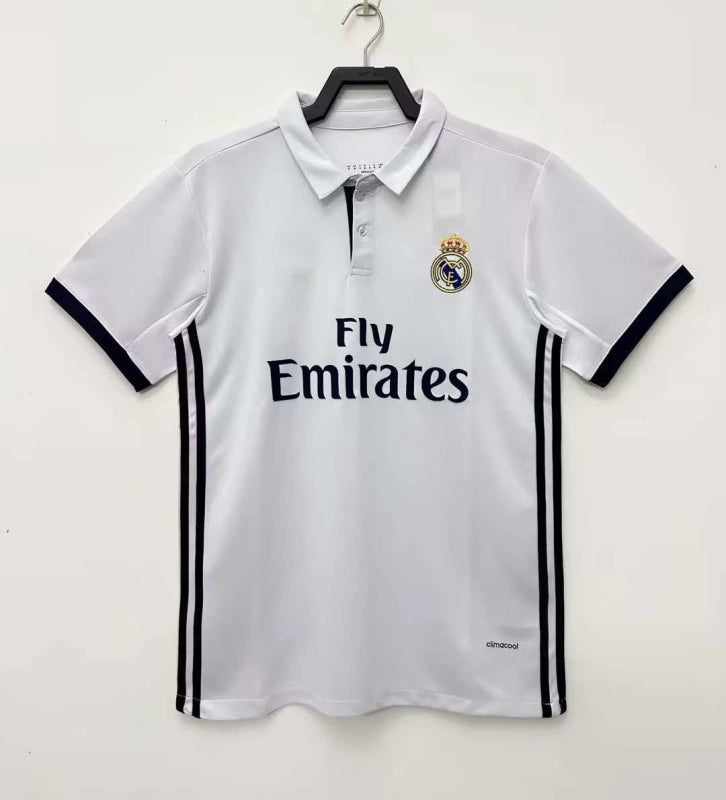 1617 season Real Madrid Home retro Fan version