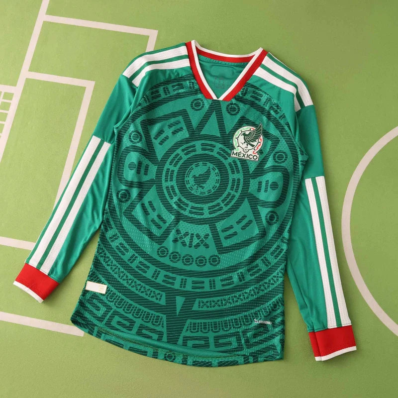 2026 FIFA World Cup Mexico home Long sleeve Player version